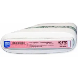 Clearance - REMNANT - .4M CUT - Pellon 931TD - Midweight Nonwoven Fusible Interfacing