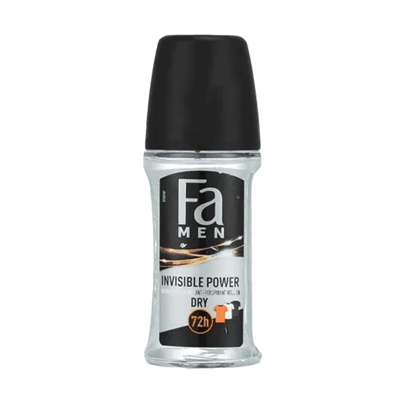 FA MEN INVISIBLE POWER ANTI-PERSPIRANT ROLL ON 50ML