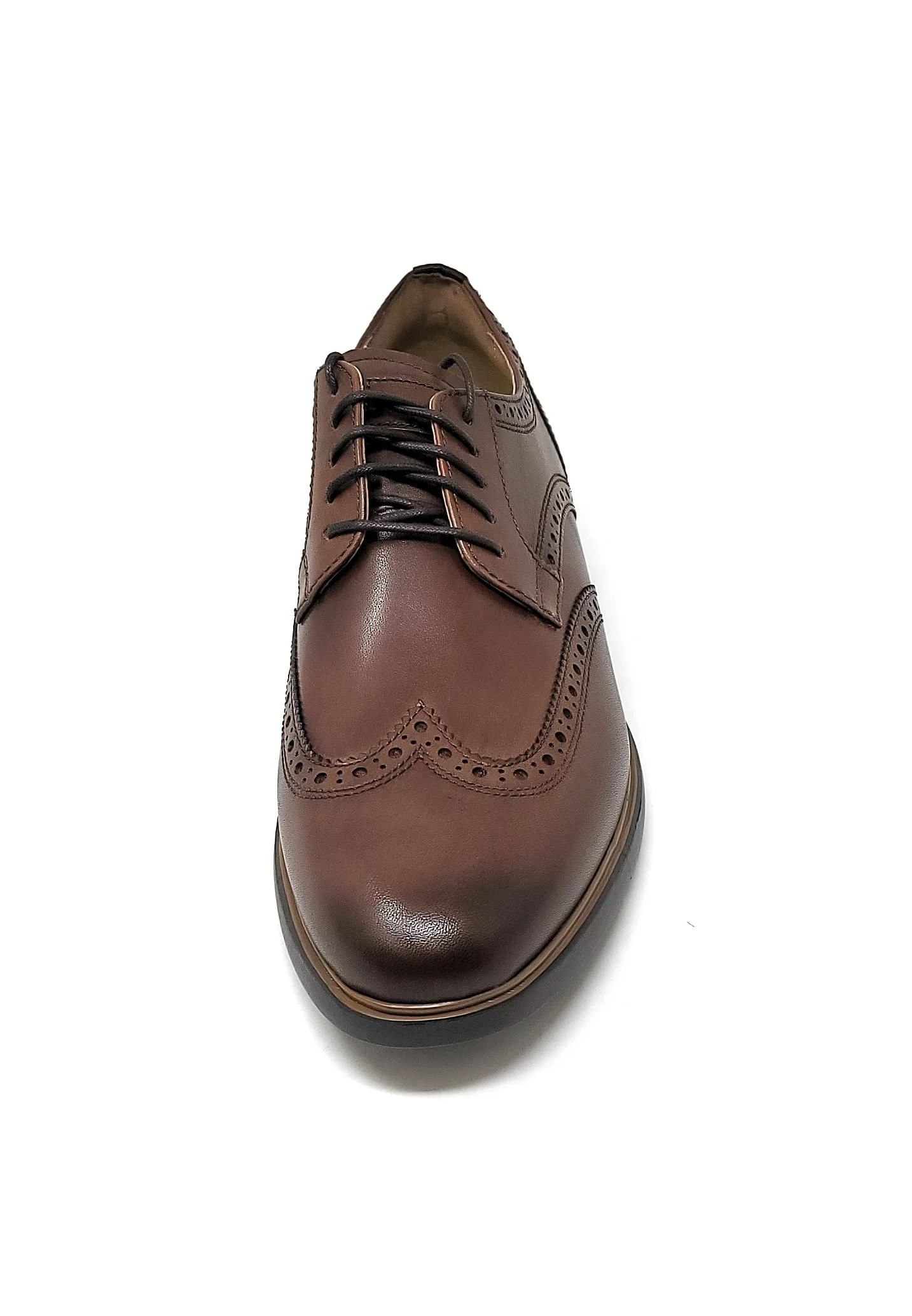 Florsheim Fuel Wingtip OX Wide Brown/Black Men's Shoes