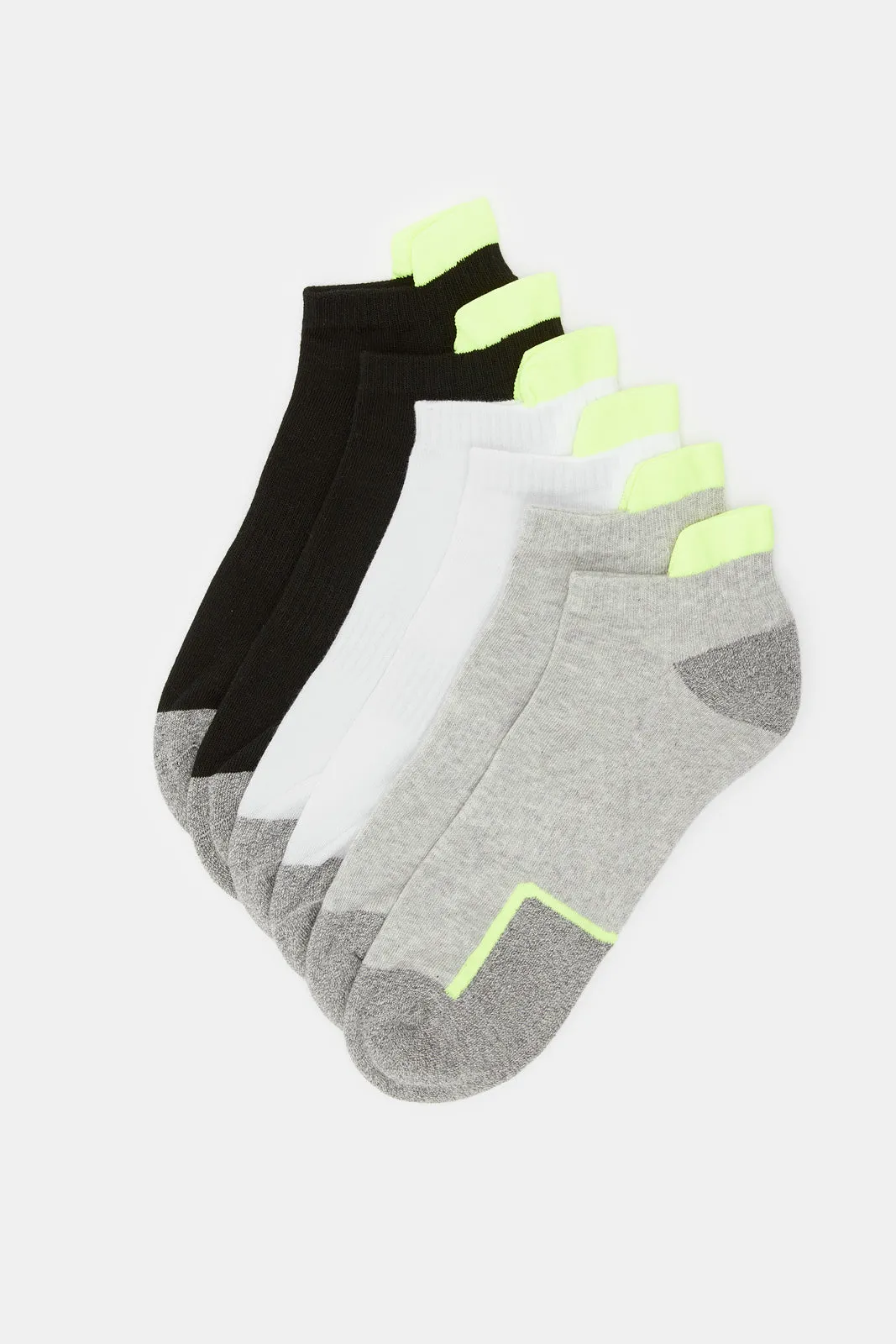Men Assorted Trainer Socks Set (3 Pairs)