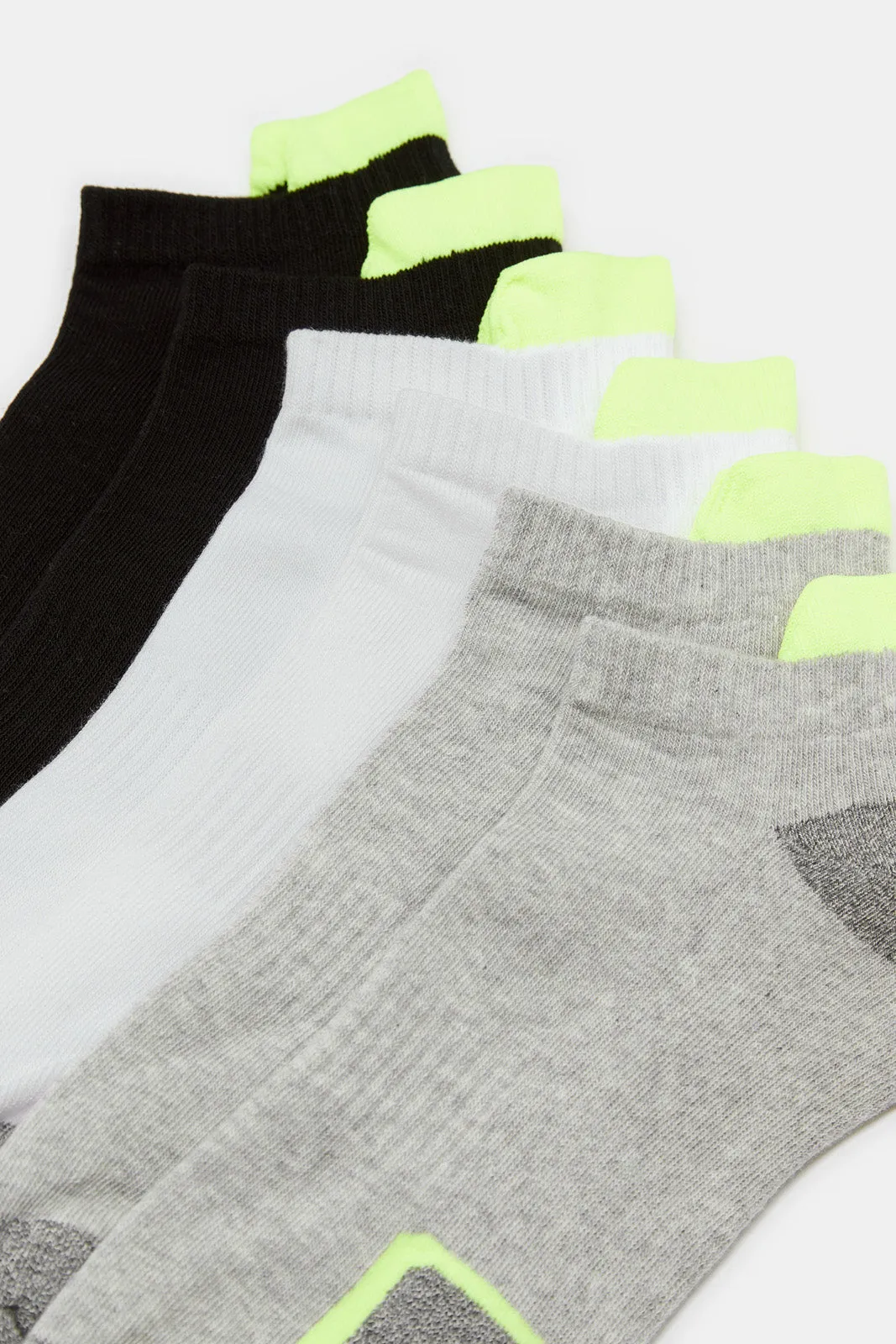 Men Assorted Trainer Socks Set (3 Pairs)