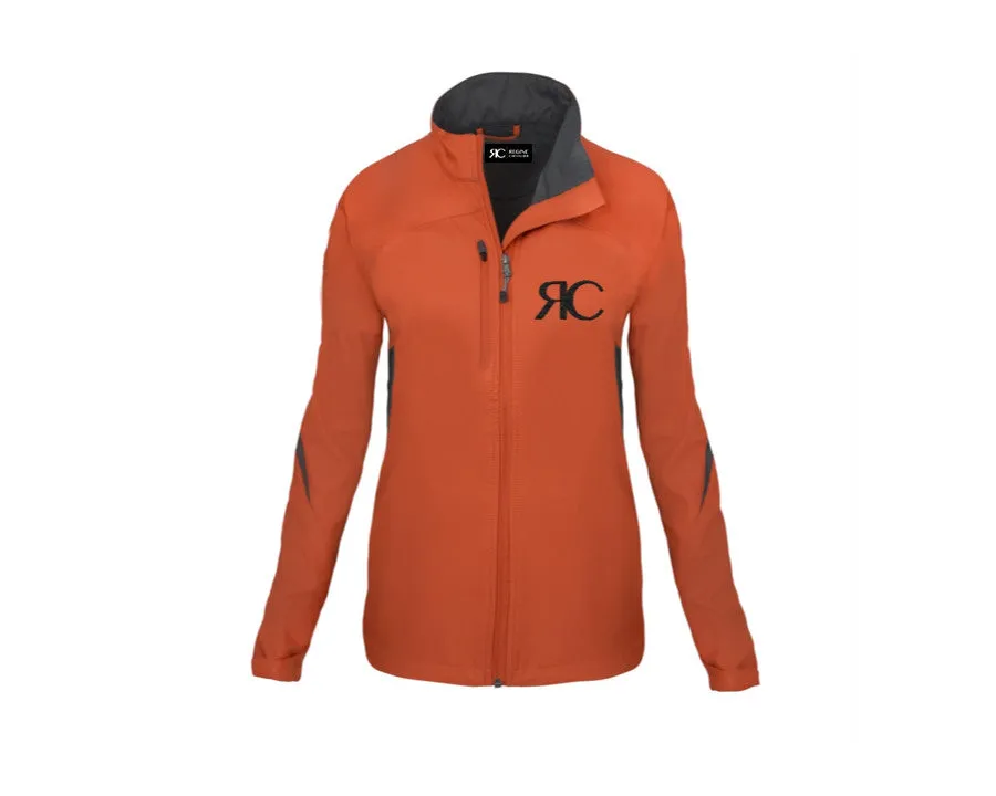Orange Zipper Front Jacket - The Berkshire